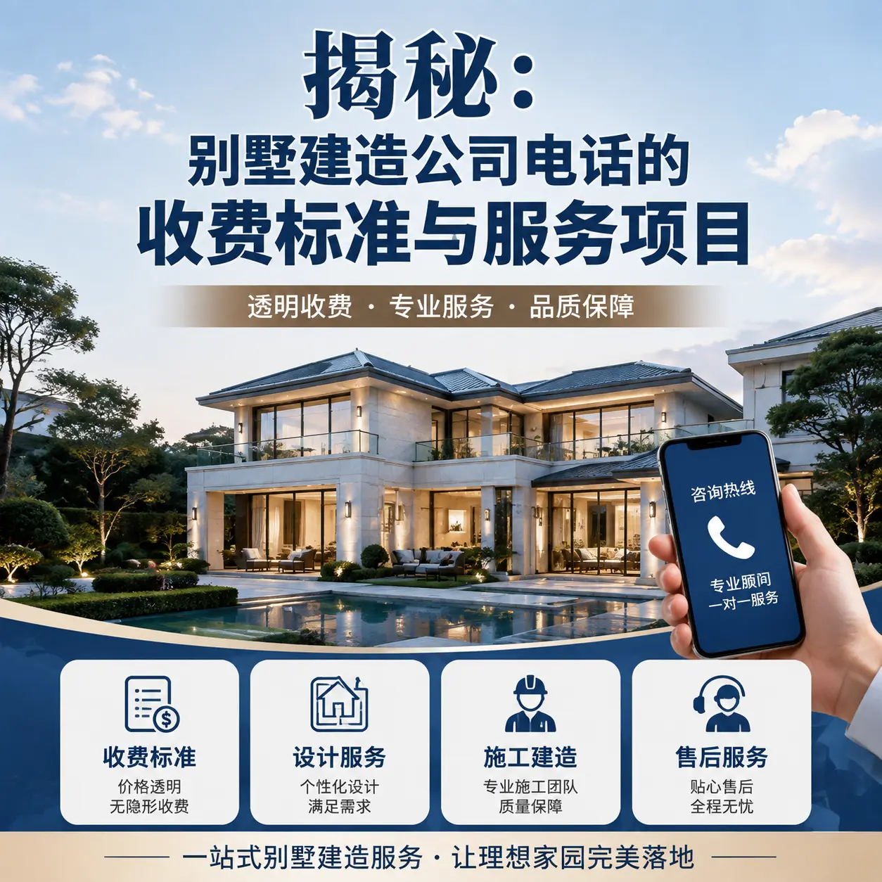 揭秘：贵阳别墅建造公司电话的收费标准与服务项目