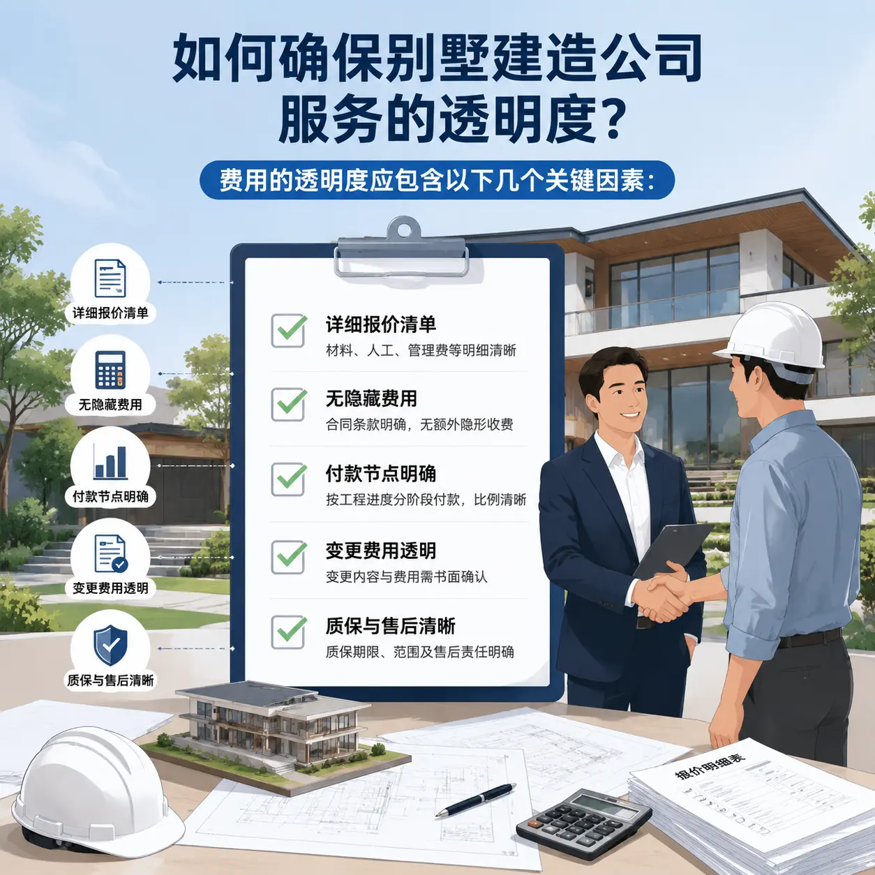 在 贵阳 如何确保别墅建造公司服务的透明度？