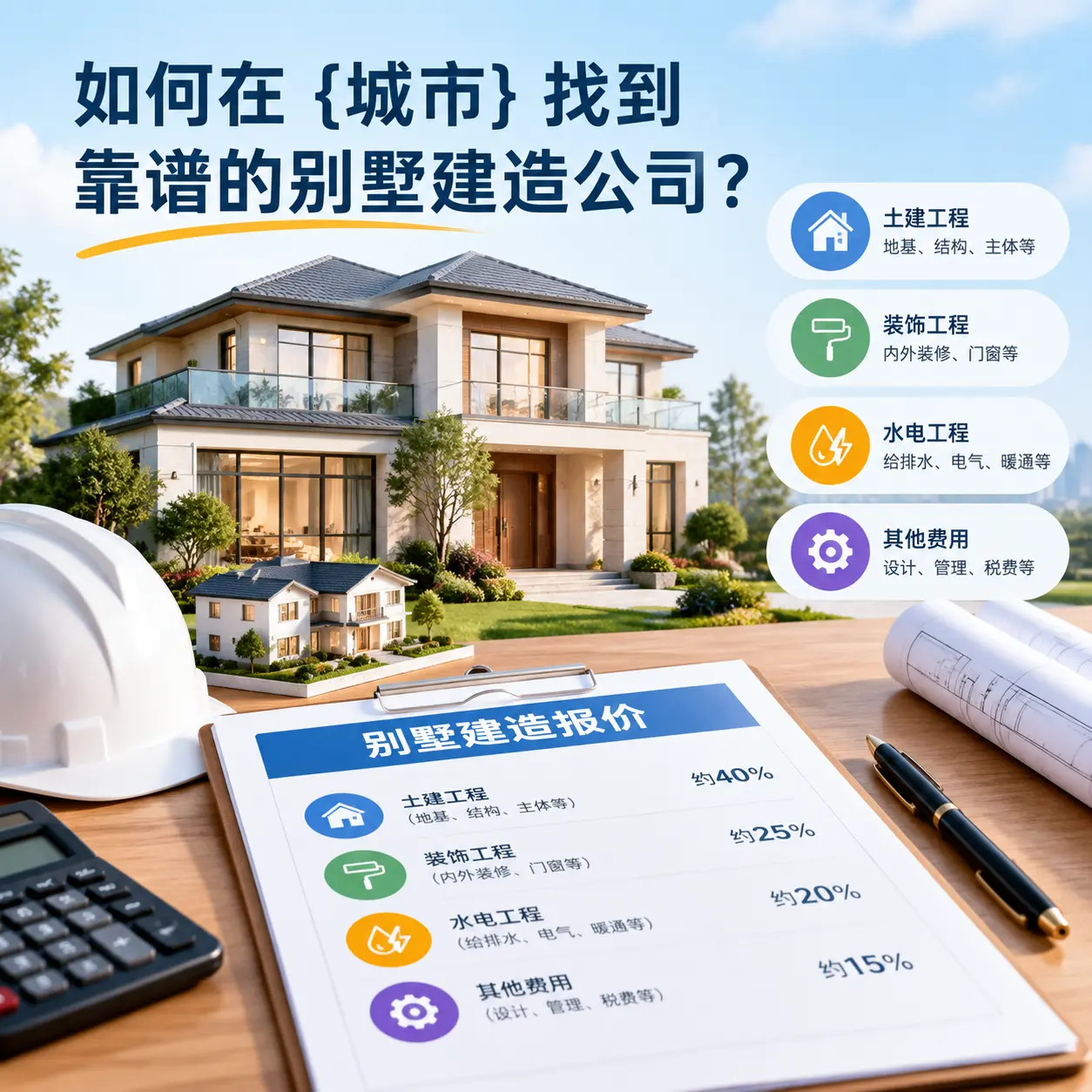 如何在 贵阳 找到靠谱的别墅建造公司？