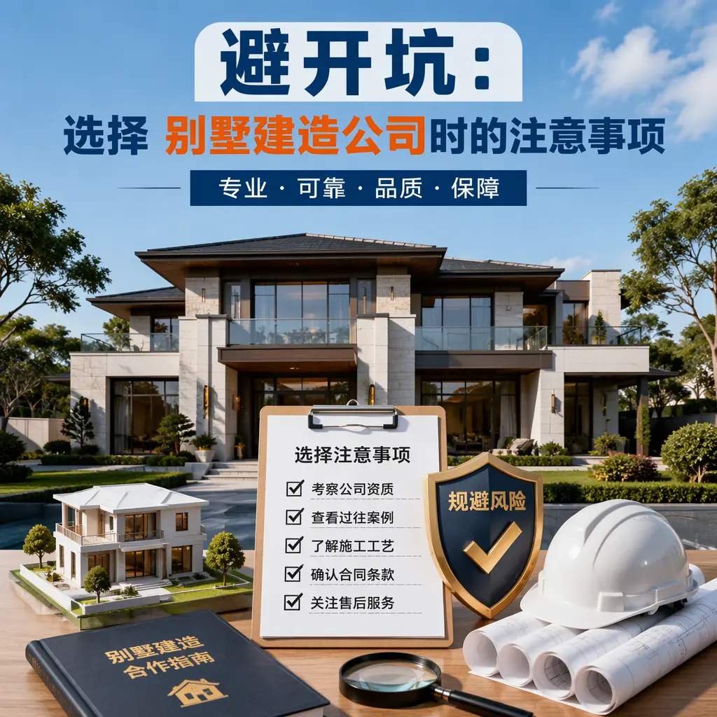 避开坑：选择 贵阳 别墅建造公司时的注意事项