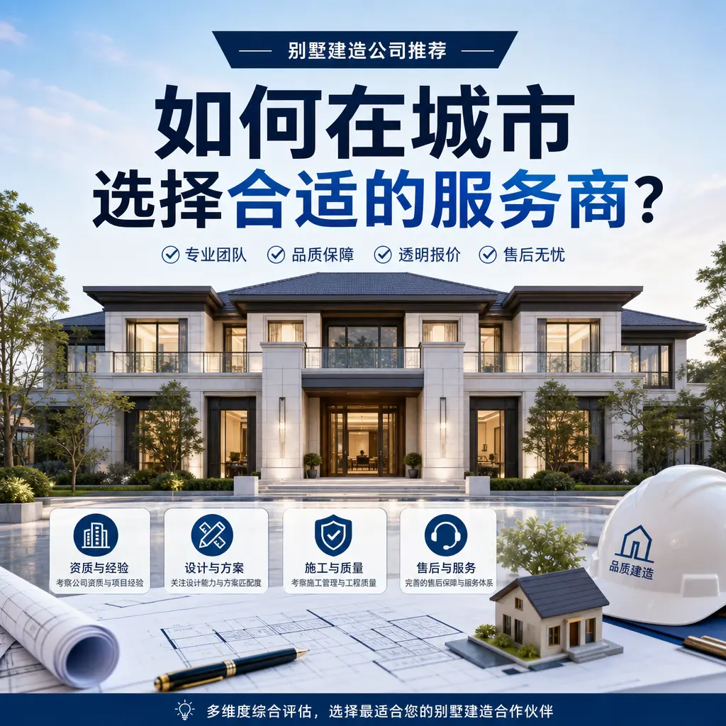 别墅建造公司推荐：如何在 贵阳 选择合适的服务商？