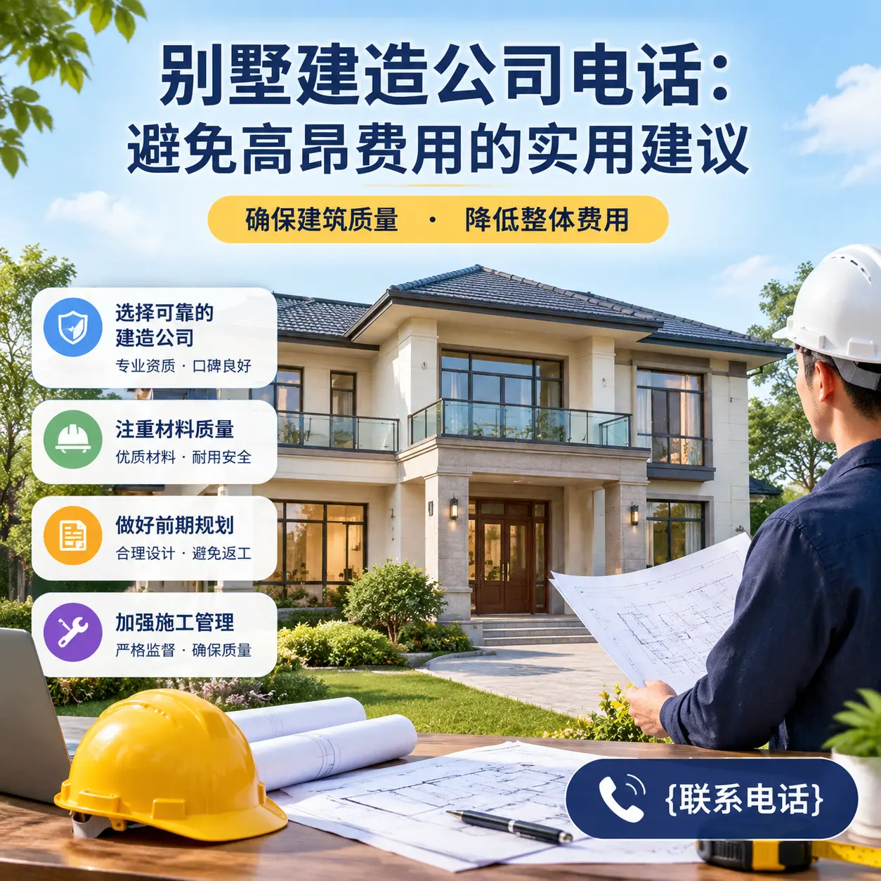 贵阳别墅建造公司电话:避免高昂费用的实用建议