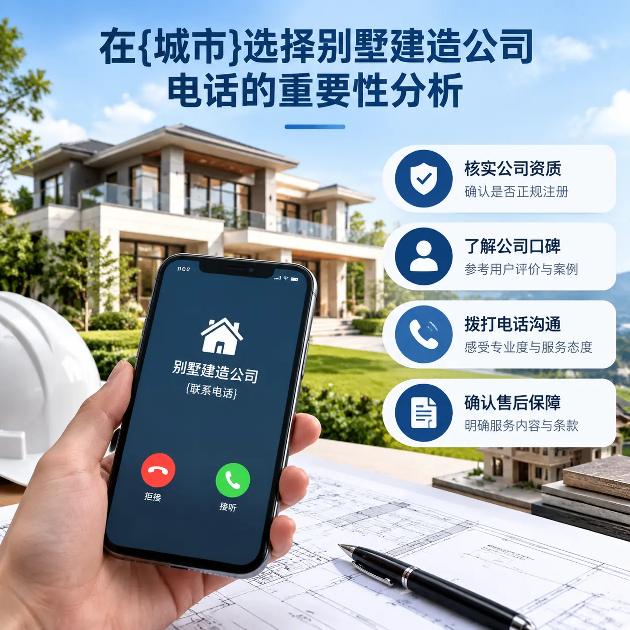 在贵阳选择别墅建造公司电话的重要性分析