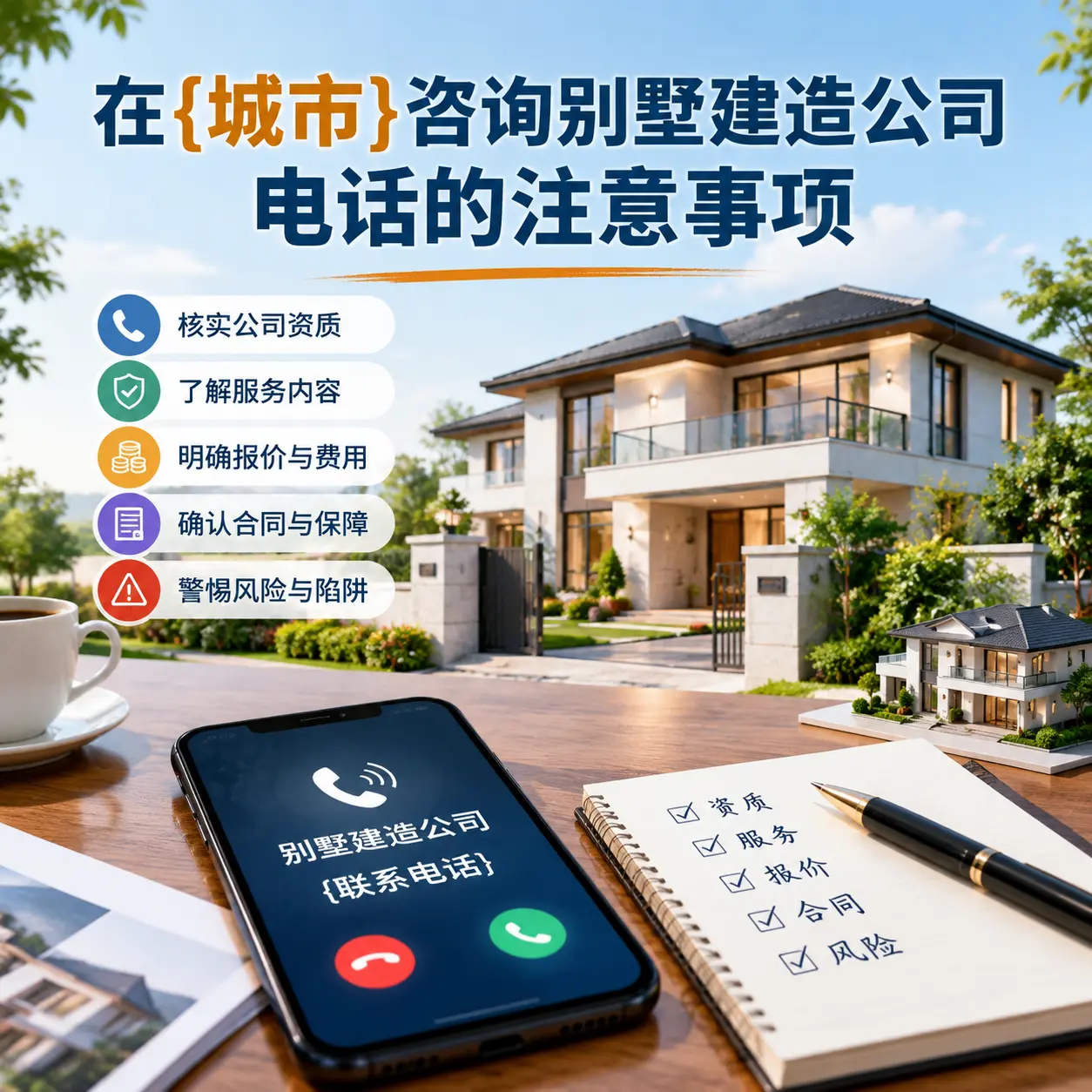 在贵阳咨询别墅建造公司电话的注意事项