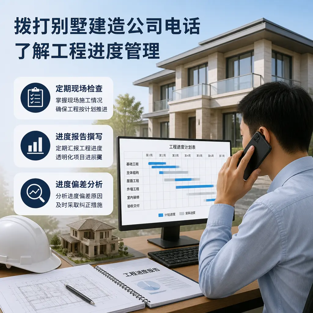 拨打贵阳别墅建造公司电话，了解工程进度管理