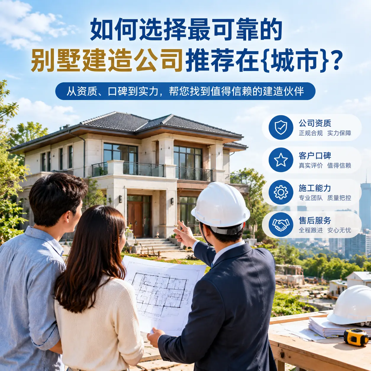 如何选择最可靠的别墅建造公司推荐在贵阳？